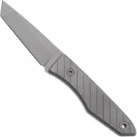 Big Idea Design USA Lookout TA-MA-TI Tanto Stonewashed Magnacut, Titanium, cuchillo de hoja fija, diseño de Mak Kelsay