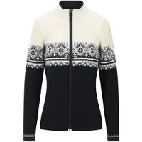 Dale of Norway - Chaquetas Mujer - Moritz W Jacket Black Offwhite Dark charcoal para Mujer de Lana - Talla L - Negro