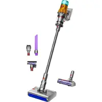 Dyson Aspiradora fregona V12 Detect Slim Submarine (Amarillo/Níquel)