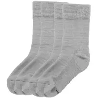 Devold - Kid's Daily Merino Medium Sock 2-Pack - Calcetines multifuncionales size 25-27, gris