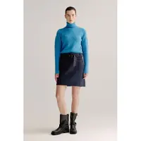 Josephine & Co Louisa Skirt Navy Melange Talla: 36 | Mini Faldas Outlet | Mujer | Azul
