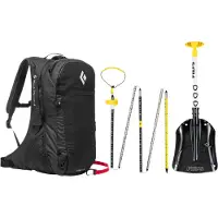 Black Diamond - Jetforce Pro Pack 25 - Mochila antiavalanchas size S/M, negro
