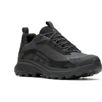 Merrell - Zapatillas de senderismo Hombre - Moab Speed 2 GORE-TEX Black - Talla 44,5 - Negro