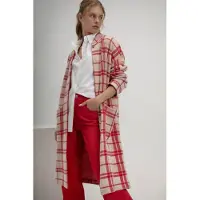 Josephine & Co Sjoerd Cardigan Red Check Talla: S | Chaquetas Outlet | Mujer | Rojo