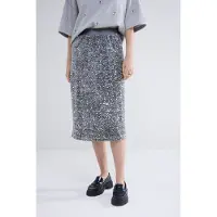 Summum Woman Rok Sequins Velour Cloud Talla: 36 | Faldas Midi Outlet | Mujer