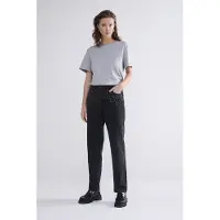 Summum Woman Moms Jeans Cotton Black Denim Black Denim Talla: 38 | Vaqueros Rectos Outlet | Mujer | Negro
