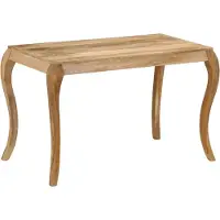 Prolenta Maison Exclusive - Mesa de comedor, 118 x 60 x 76 cm, madera maciza de mango