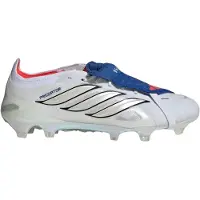 Adidas adidasBota de fútbol con lengüeta plegable PREDATOR ELITE césped natural seco 42 2/3 Cloud White / Zero Metalic / Royal Blue Unisex
