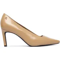 Tommy Hilfiger Zapatos con plataforma 'TH Monogram High Heels' camelo