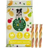 Duvo+ Garden Bites Fruity Dental Twizzlers - S - 20 unidades