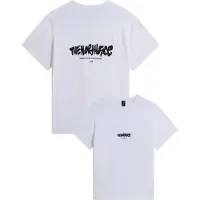 The North Face Camiseta gris oscuro / negro / blanco