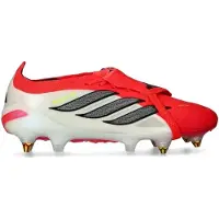 Adidas adidasBota de fútbol con lengüeta plegable PREDATOR ELITE césped natural húmedo 41 1/3 Lucid Red / Core Black / Cloud White Unisex