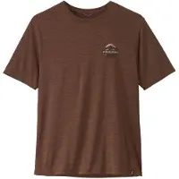 Patagonia - Cap Cool Daily Shirt Great Waves - Camiseta funcional size XXL, marrón