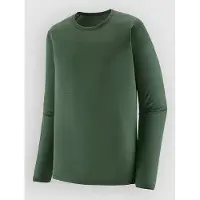 Patagonia - Capilene Lightweight Crew - Ropa interior fibra sintética size M, oliva/verde
