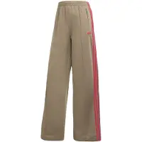 Adidas Pantalón 'Firebird' beige oscuro / frambuesa