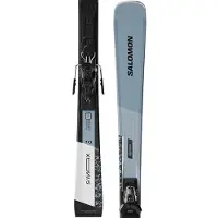 Salomon - Packs (esquí + fijaciones) - S/Max 10 + M11 GW L80 2027 de Madera - Talla 165 cm - Gris