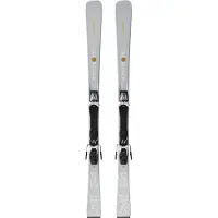 Salomon - Packs (esquí + fijaciones) - S/Max N°10 + M10 GW L80 W 2027 para Mujer de Madera - Talla 165 cm - Gris