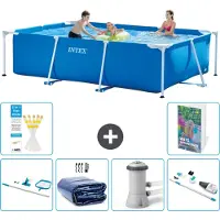 Intex Piscina rectangular de estructura - 300x200x75 cm - 5 piezas - Modelo S149