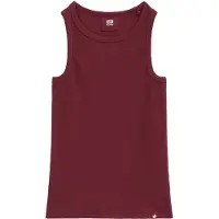 We fashion Top rojo vino