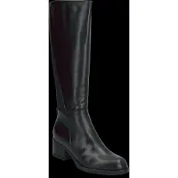 Wonders para mujer. G-6262 Botas de Piel Isy negro (39), 3 a 5cm, Cremallera, Casual, outlet 2026.