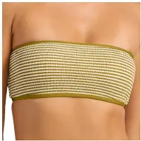 Seafolly - Women's Horizons Tube Top - Parte superior de bikini size 40, naranja