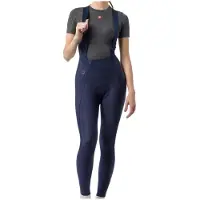 Castelli - Women's Espresso 2 DT Bibtight - Pantalones de ciclismo size XS, azul