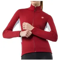 Castelli - Women's Entrata 2 Jacket - Chaqueta de ciclismo size S, rojo