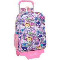 Safta Mochila Con Ruedas Hello Kitty & Friends 21l