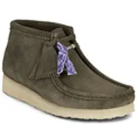 Clarks Zapatos Mujer Originals Wallabee Boot mujer - Verde - 37