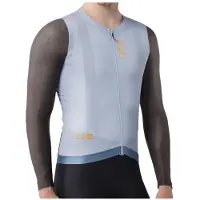 Castelli - Corretto L/S Jersey - Maillot de ciclismo size S, gris