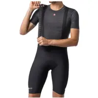 Castelli - Espresso Thermal Bibshort - Pantalones de ciclismo size S, negro
