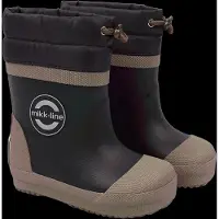 Mikk-Line - Kid's Wellies Winter Mix Barefoot - Botas de agua size 25, gris