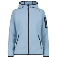 CMP - Women's Jacket Fix Hood 3H19826A - Forro polar size 42, azul