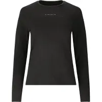Athlecia - Women's Lonny L/S Tee - Camiseta funcional size 46, negro