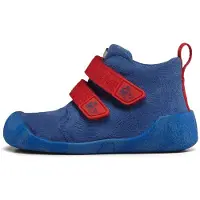 Affenzahn - Kid's Lauflerner Übergangsschuh Leder Talky - Calzado minimalista size 19, azul