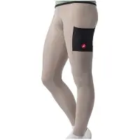 Castelli - Unlimited Bibtight - Pantalones de ciclismo size XL, gris/marrón