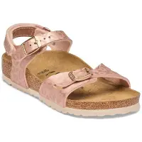 Birkenstock - Kid's Rio AS - Sandalias size 35 - Narrow, beige/marrón