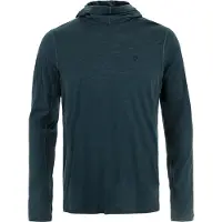 Fjällräven - Abisko Wool Hoodie - Camiseta de merino size XL, azul