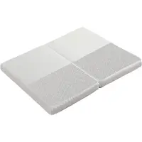 Youjia Colchón plegable, fabricado con tejido de panal, Öko-Tex, ergonómico, transpirable y duradero. Se entrega en embalaje comprimido. Alfombra multiusos, firmeza H3