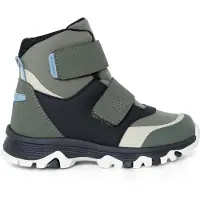Liewood Botas de nieve 'Micah' azul oscuro / menta / verde pastel / blanco