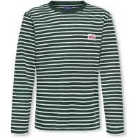 Only & Sons Junior Camiseta 'OSJDAWSON' verde oscuro / blanco