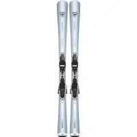 Rossignol - Packs (esquí + fijaciones) - Nova 4 + XP10 2027 - Talla 146 cm - Gris