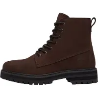 Timberland para hombre. TB0A41CGW071 Botas de piel Britton Drive marrón (42), Plano, Nobuck, Cordones, Casual, outlet 2026.