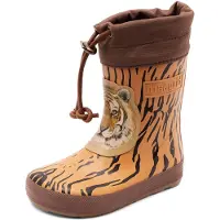 Bisgaard Botas de lluvia caramelo / marrón oscuro / negro / blanco