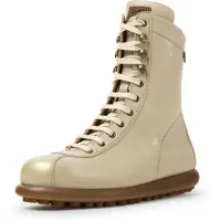 Camper Botines con cordones ' Pelotas Ariel ' beige