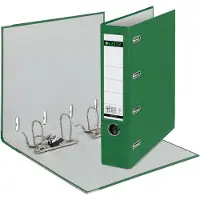 Leitz 1012 Carpeta Archivador plastico A4 verde 75mm