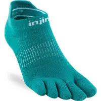 Injinji - Women's Run Lightweight No-Show - Calcetines de running size 35-40, turquesa