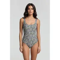 And Other Stories & Other Stories Cherry Reversible Swimsuit Blue Talla: 32 | Bañadores Outlet | Mujer | Azul