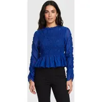 And Other Stories & Other Stories St Masha Blouse Blue Talla: XS | Manga Larga Outlet | Mujer | Azul