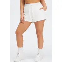 Fabletics Island Terry Short Bright White Talla: L REG | Pantalones Cortos Outlet | Mujer | Blanco